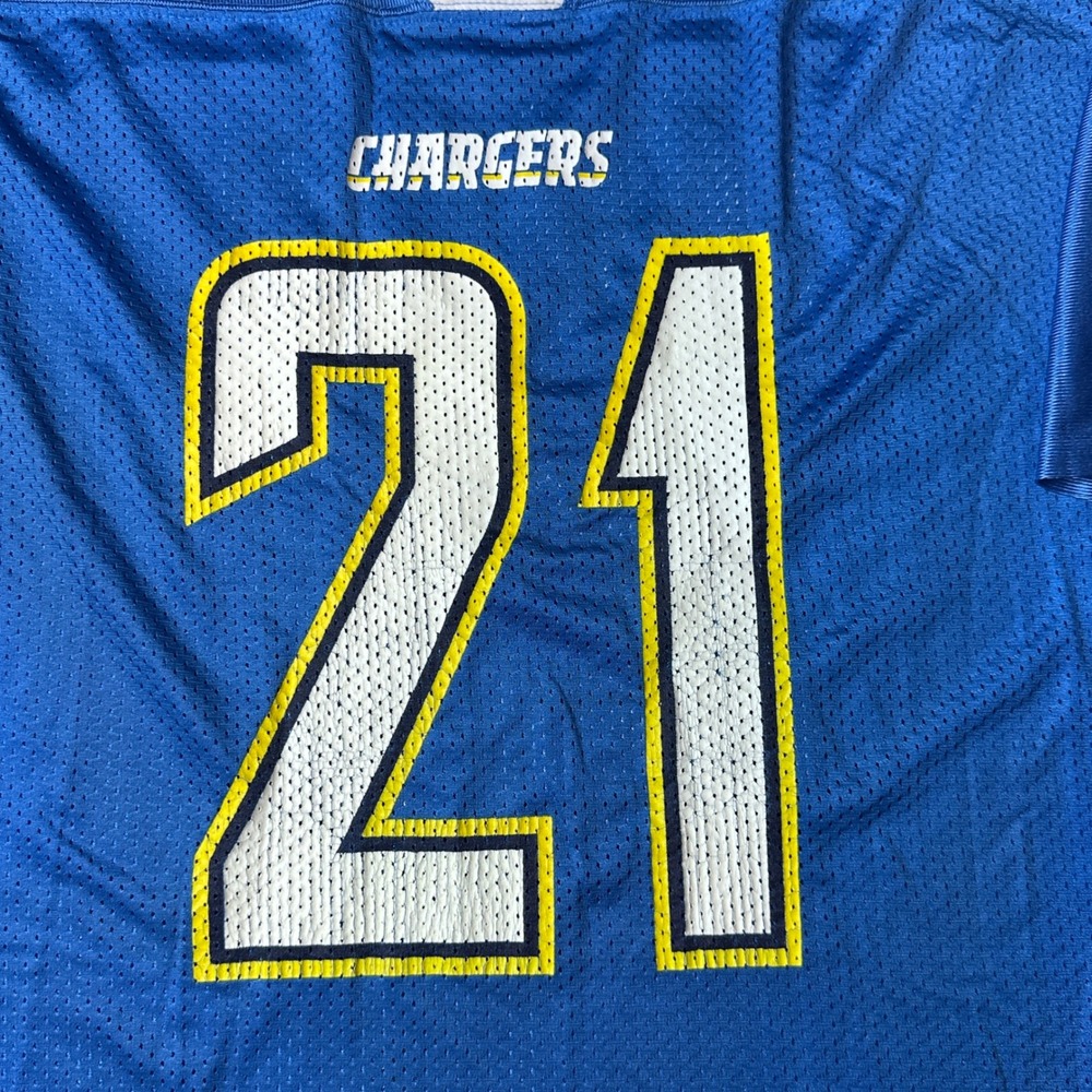 Reebok Football Jersey Mens 2XL Blue LaDainian Tomlinson Chargers #21 7075A 08 - Picture 7 of 14